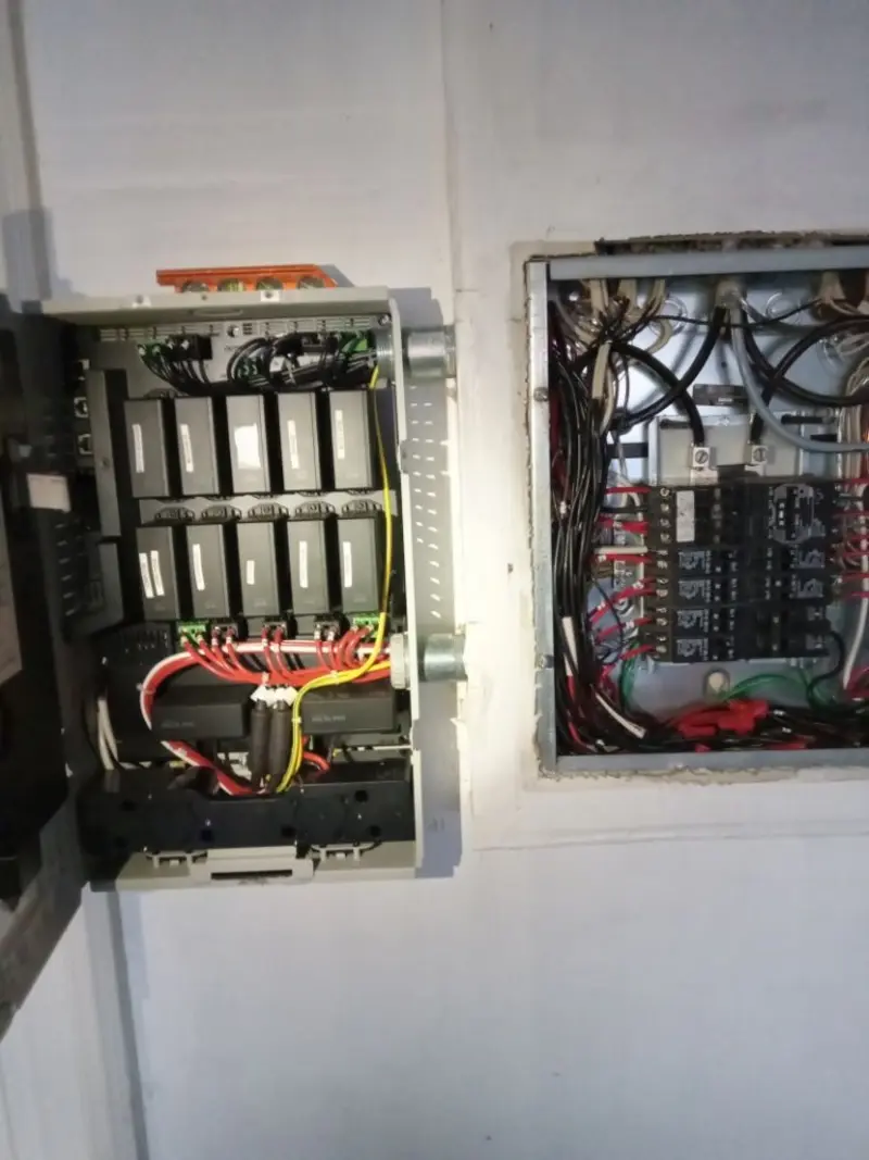 Electrical panel upgrade completed for Electrical Inspection in Licking